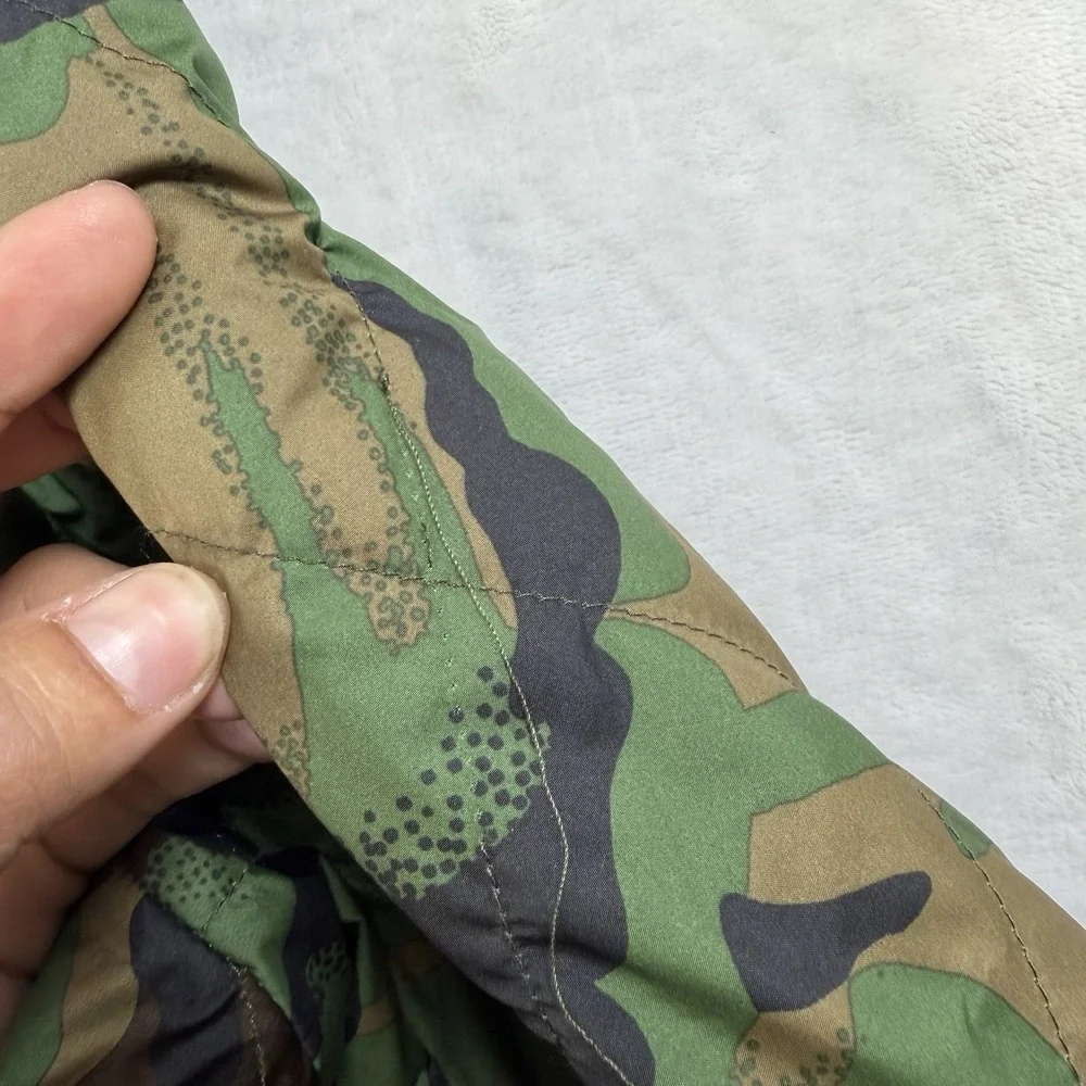 Polo Ralph Lauren Mens Jacket Green 3XL Reversible Quilted Camo Barn